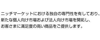 �j�b�`�}�[�P�b�g�ɂ�����Ǝ��̐�含��L���Ă���A�V���Ȍl�����s�ꂨ��і@�l�����s����J�񂵁A���q���܂ɖ����x�̍������i�����񋟂��܂��B