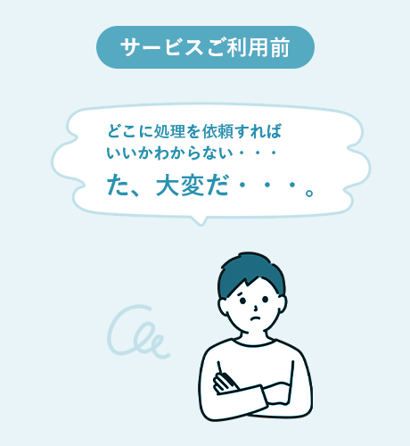 サービスご利用前