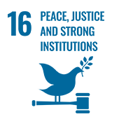 16 Peace, justice and strong institutions