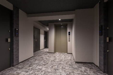 Indoor corridor