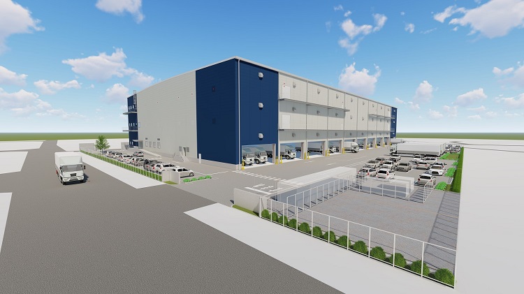 Exterior image of Moriya II Logistics Center