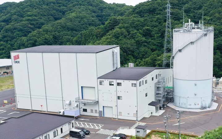 寄居バイオガスプラント 外観