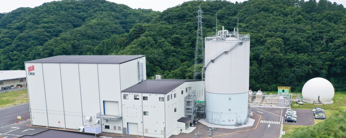 寄居バイオガスプラント 外観